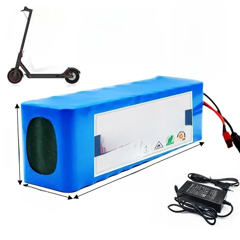 New 48V 60Ah-100Ah 1000W Power 13S3P DC/T Lithium Ion Rechargeable Battery Pack Suitable for 48V motors with BMS+54.6V Charger