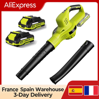 3000W Cordless Electric Air Blown clear Snow Blown Dust Collector Adjustable sweeter Speeds Garden Power drinking