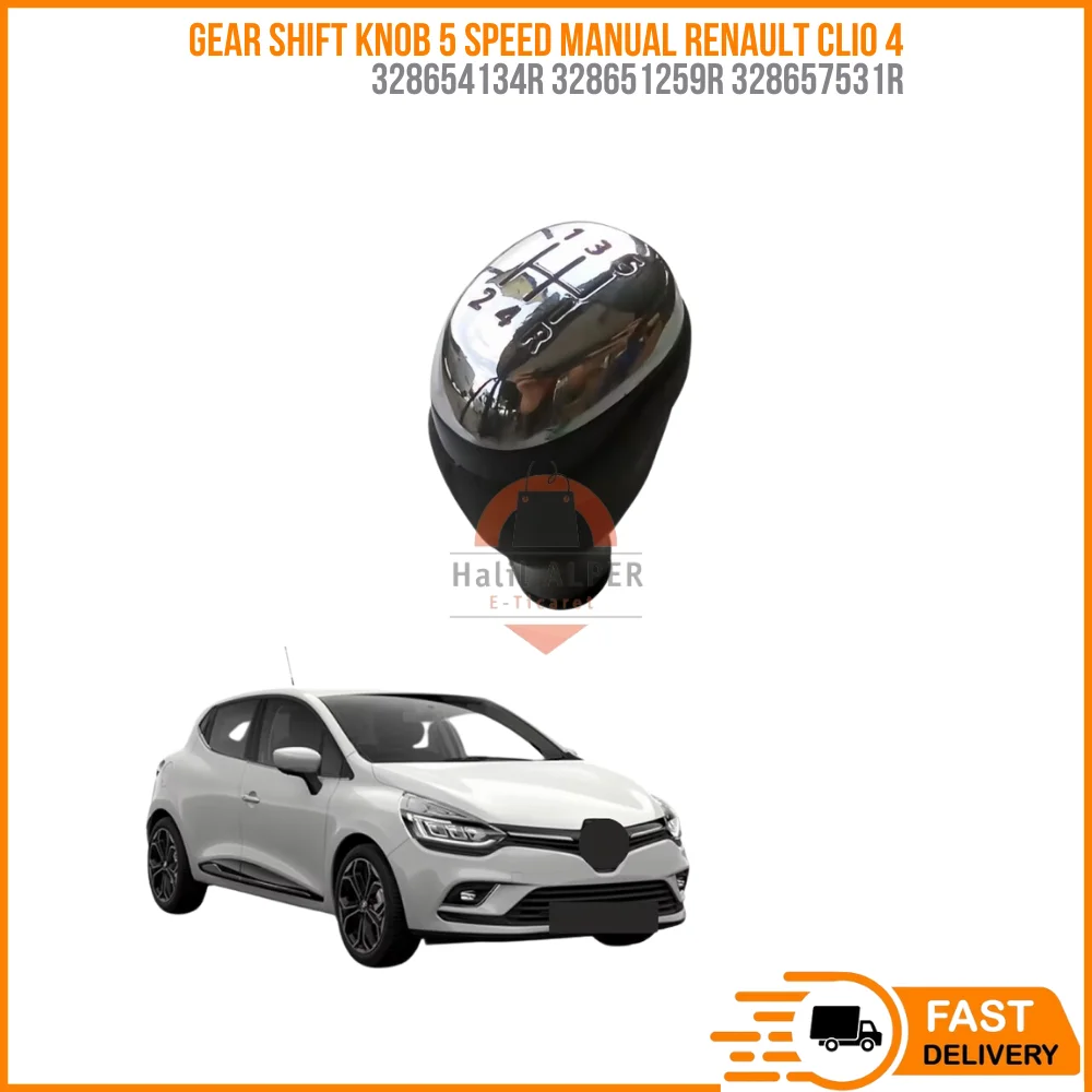

For Gear Shift Knob 5 Speed Manual 328654134R 328651259R 328657531R Renault Clio 4 IV MK4 high quality fast shipping