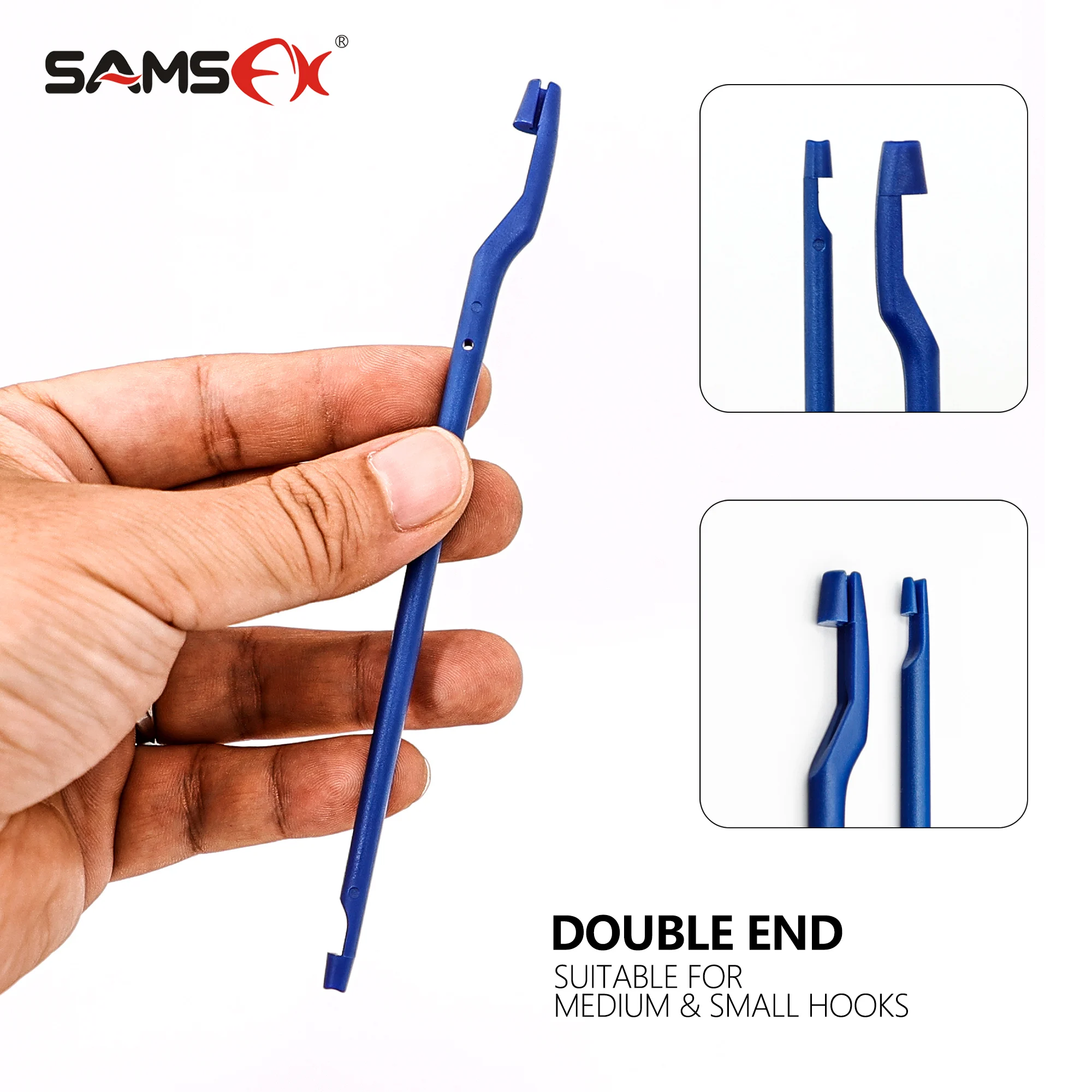 SAMSFX 10PCS Security Extractor Fish Hook Disconnect Remove Quick Disconnect Device Portable Fishing Hook Remover Fishing Tool