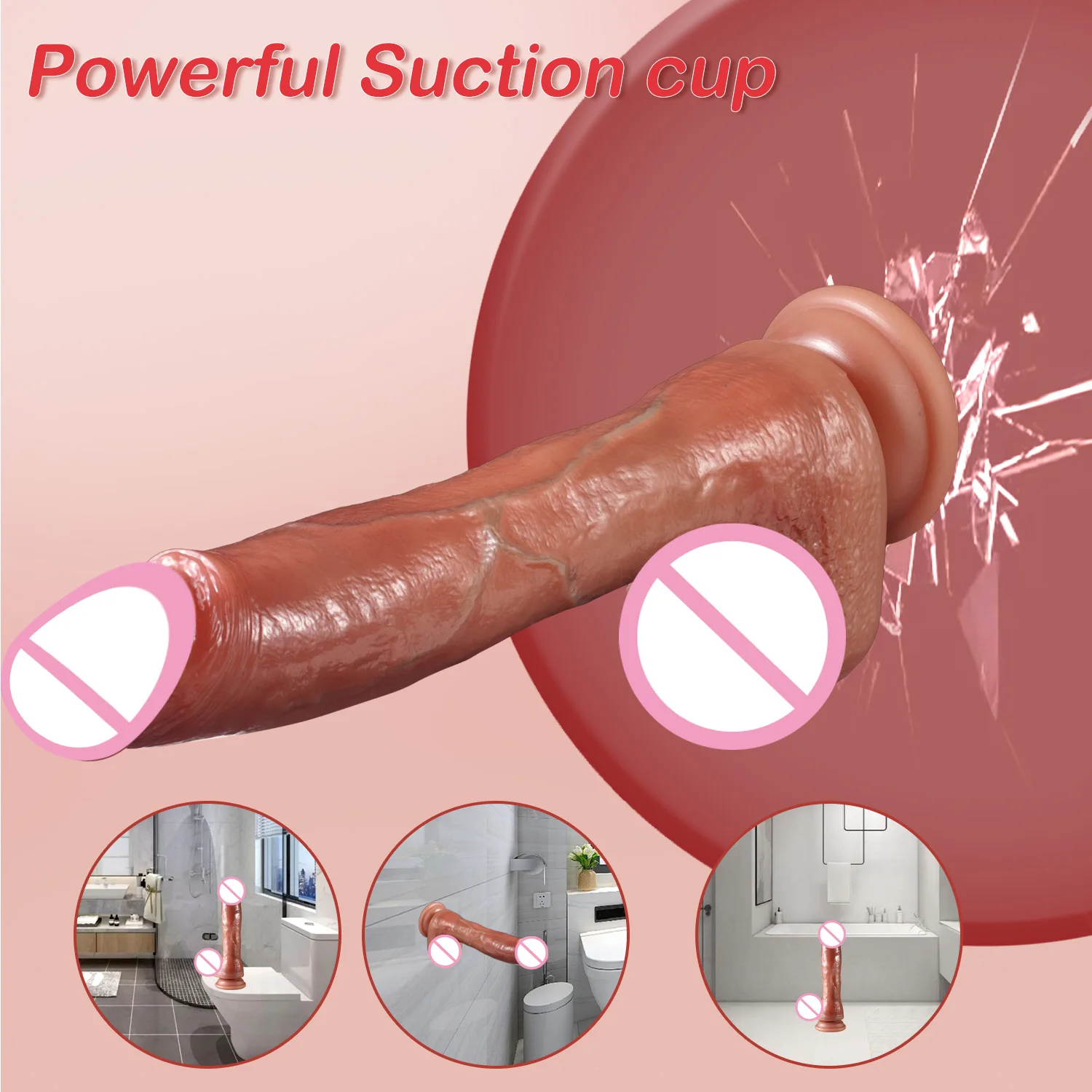 Thrusting Dildo Vibrator Silicone Artificial Penis Cock With Controler Suction Cup Wireless Remote Control Penis Adult Sex Toys