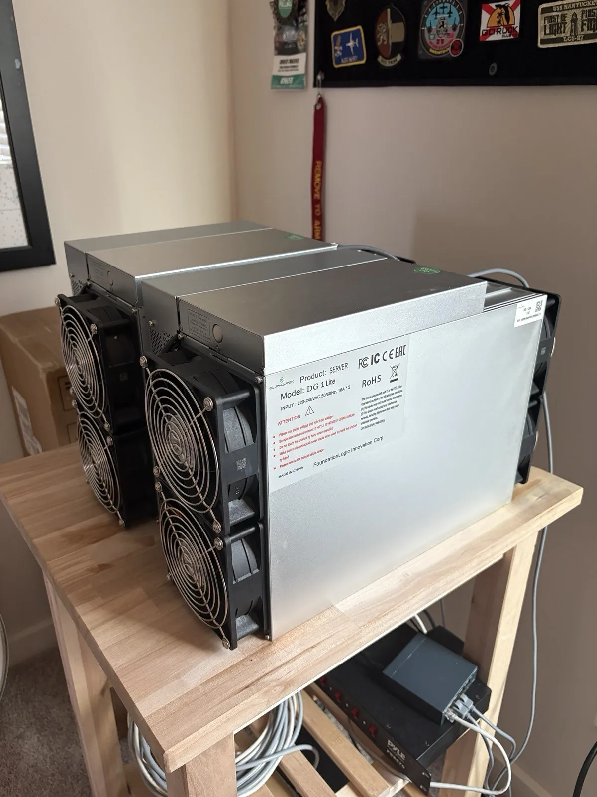 

ВЫГОДНОЕ ПРЕДЛОЖЕНИЕ: КУПИ 5, ПОЛУЧИ 3 БЕСПЛАТНО! Майнер ElphaPex DG1 11GH/s Scrypt ASIC, 3420W, для майнинга Dogecoin, Litecoin, LTC, DOGE. Высокопроизводительная машина для криптомайнинга.