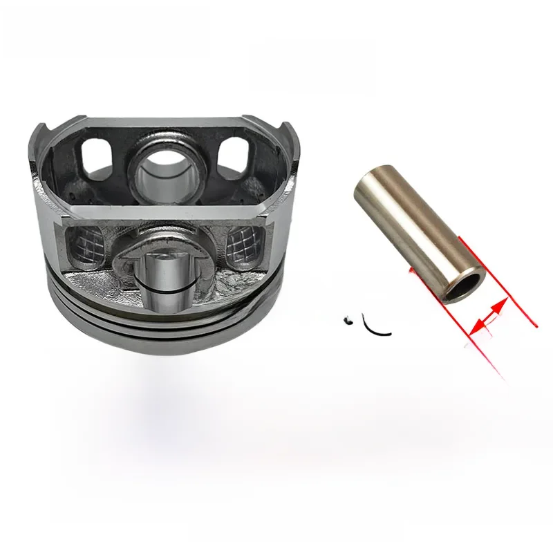 Motocykl 62 mm sworzeń tłokowy 15 mm pierścień 1,0 * 1,0 * 2,0 mm zestaw montażowy do CG150 CBB150 CG CBB 150 150cc części zamienne — zdjęcie 2