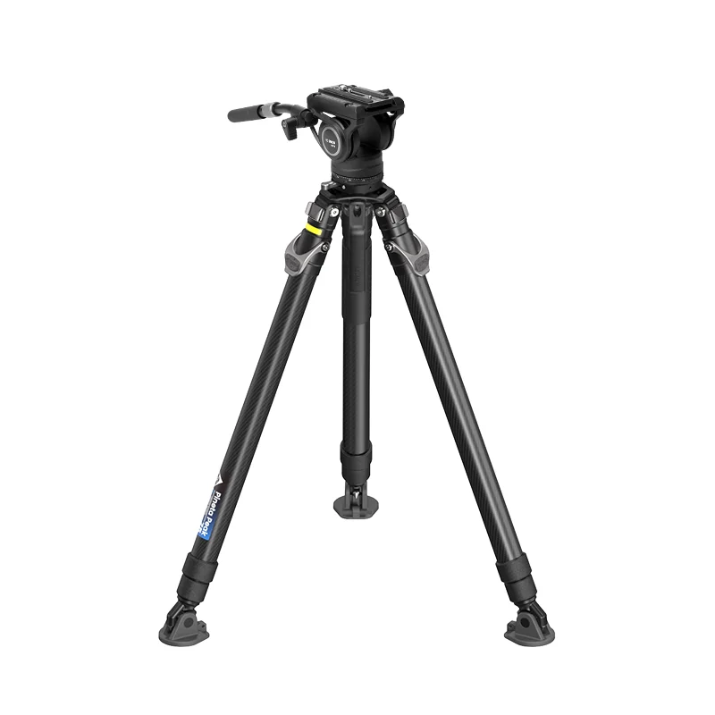 YC Onion Pineta Peak Carbon Fiber One Step Photo Video Tripod Horseshoe High Payload 75mm Bowl Low Angle Central Shaft Column