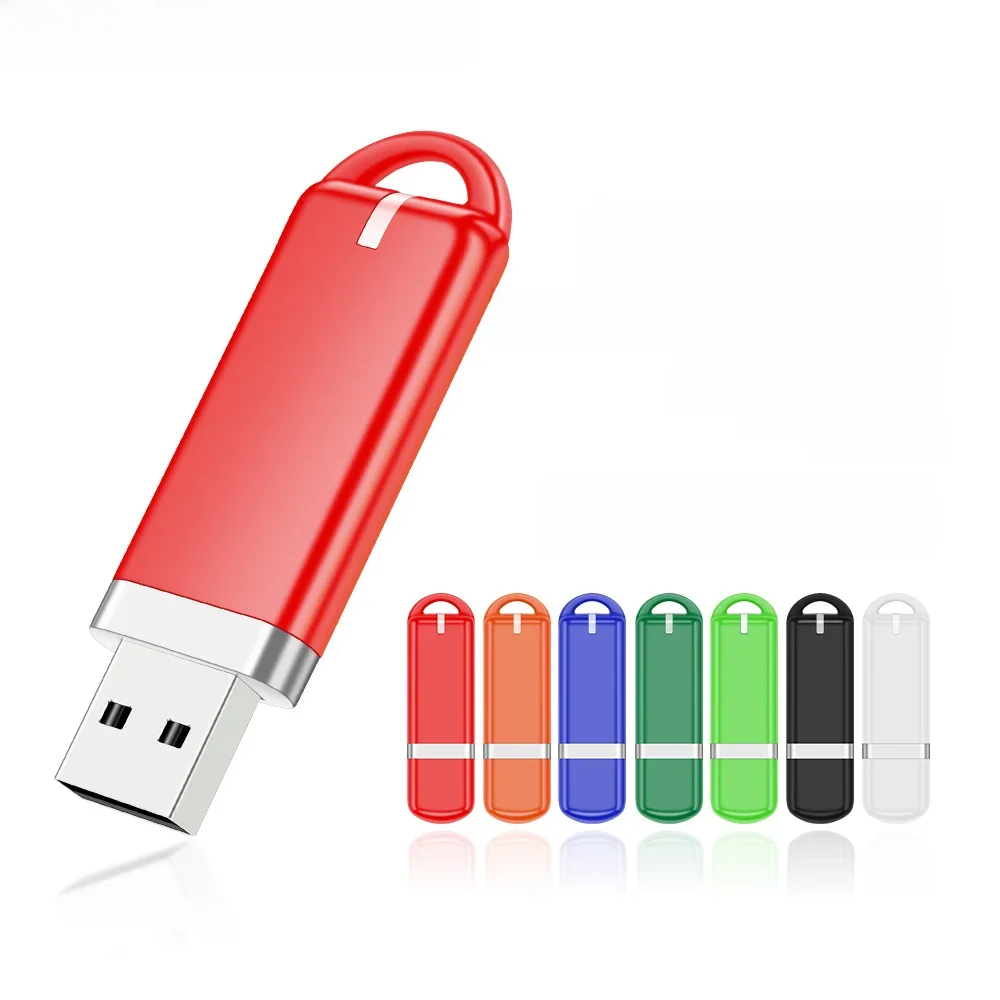 Clés USB JASTER 2.0 en plastique, mini clé USB 128 Mo, 4 Go, 8 Go, 16 Go, 32 Go, 64 Go, 128 Go, clé USB pour affaires, cadeaux