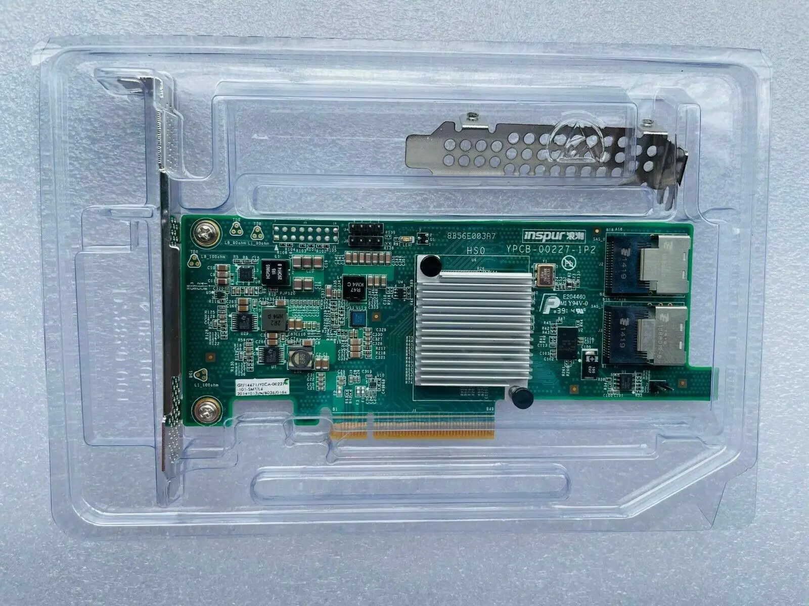 INSPUR YZCA-00227-101 9207-8i PCIE 3.0 6Gbps HBA LSI FW:P20 IT Mode controller