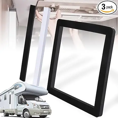 

Комплект уплотнителей для кондиционера на крыше автодома и кемпера: самоклеящиеся уплотнители из ЭВА для рам и выравнивающие прокладки, водонепроницаемая изоляция