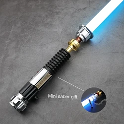 TXQSABER Kenobi OBI-Wan EP3 Sabre de luz SNV4PRO Skywalke Laster Combat Proffie JEDI 16 Sound Blaster Suave Balanço Metal Luz Presente