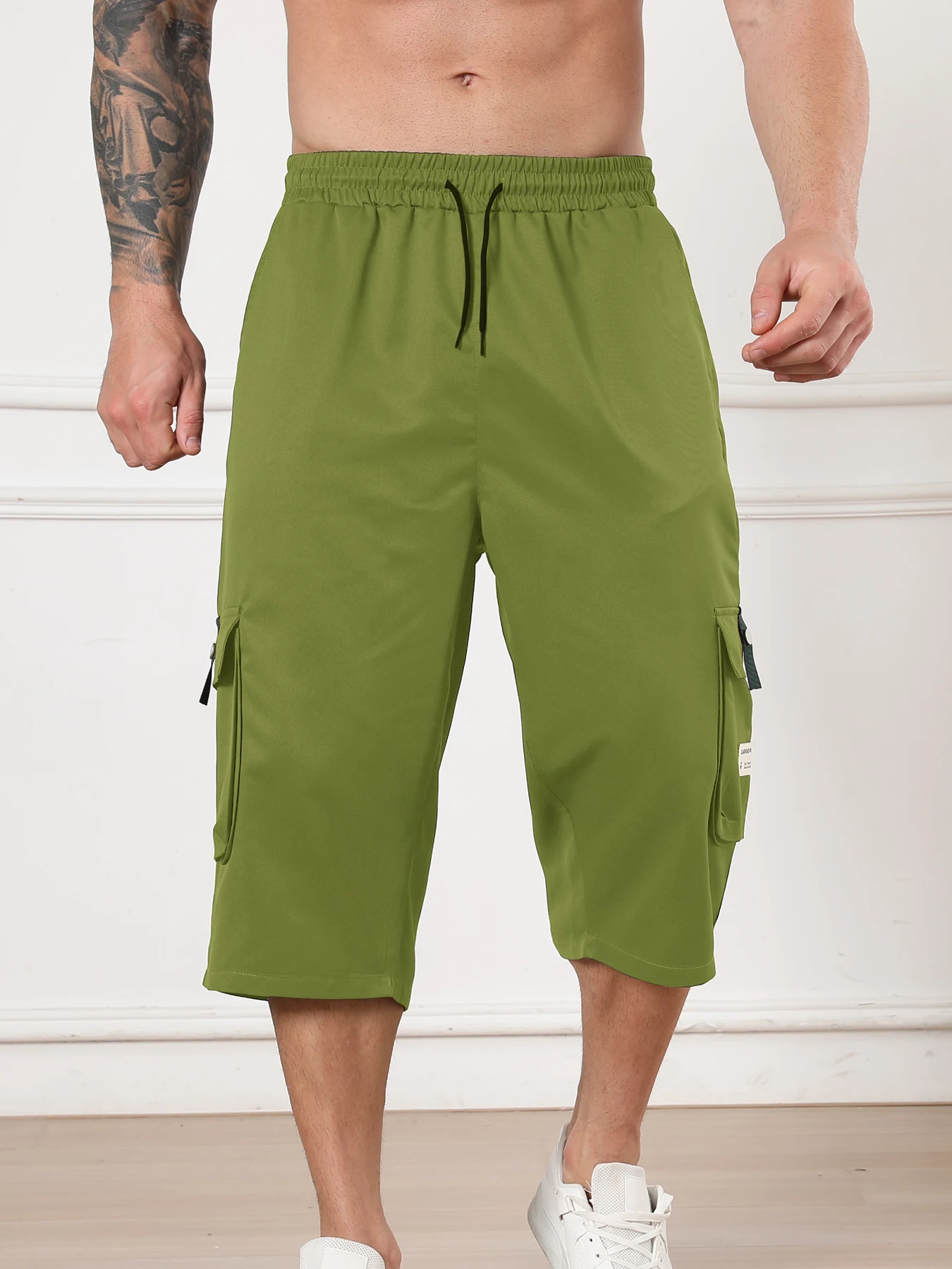 

Мужские новые функциональные легкие рабочие брюки для активного отдыха на все сезоны от модного бренда – простой и стильный дизайн в корейском стиле