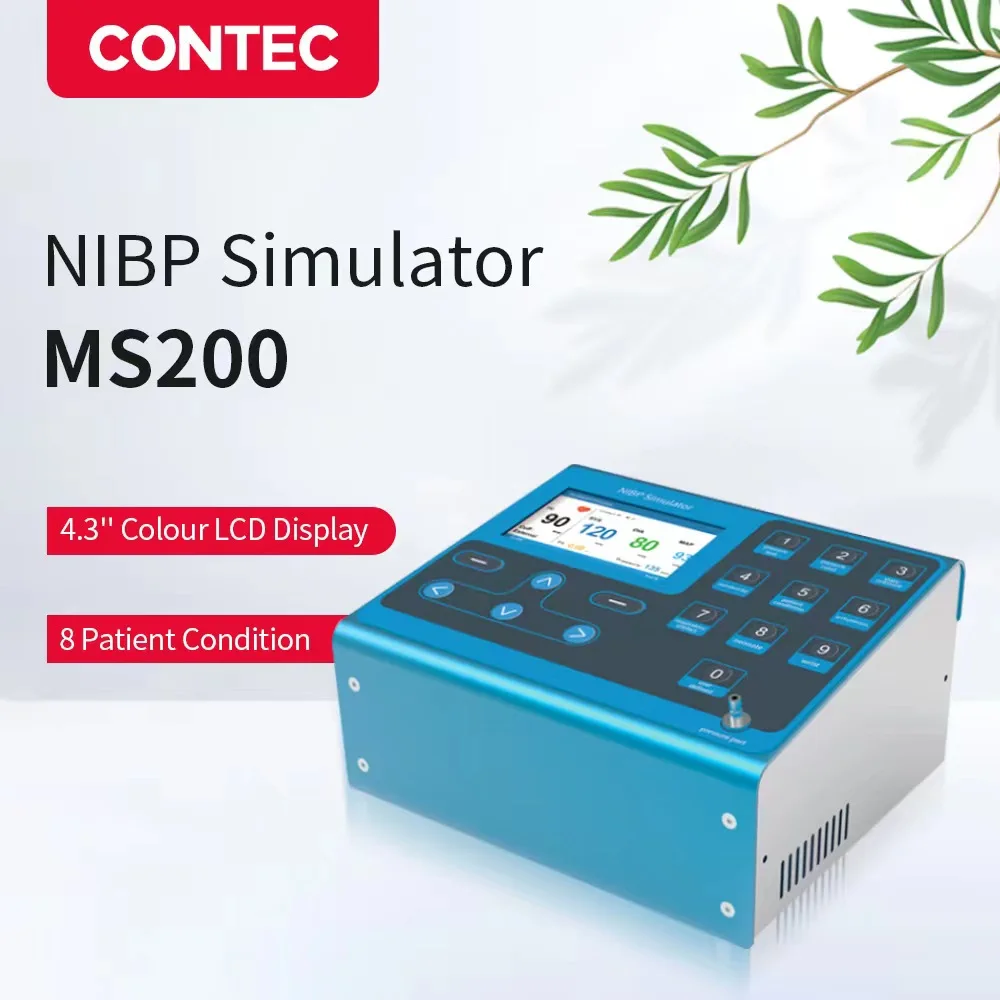 CONTEC MS200 NIBP Simulator Non-Invasive Blood Pressure simulation COLOR LCD,New