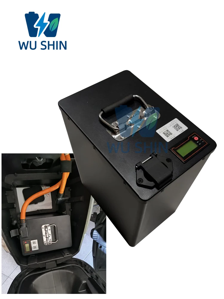 60V 45Ah Lithium Battery Replacement For Super Soco Cpx Motorcycle Built in BMS 21700 Assembly with Charger Included Battery