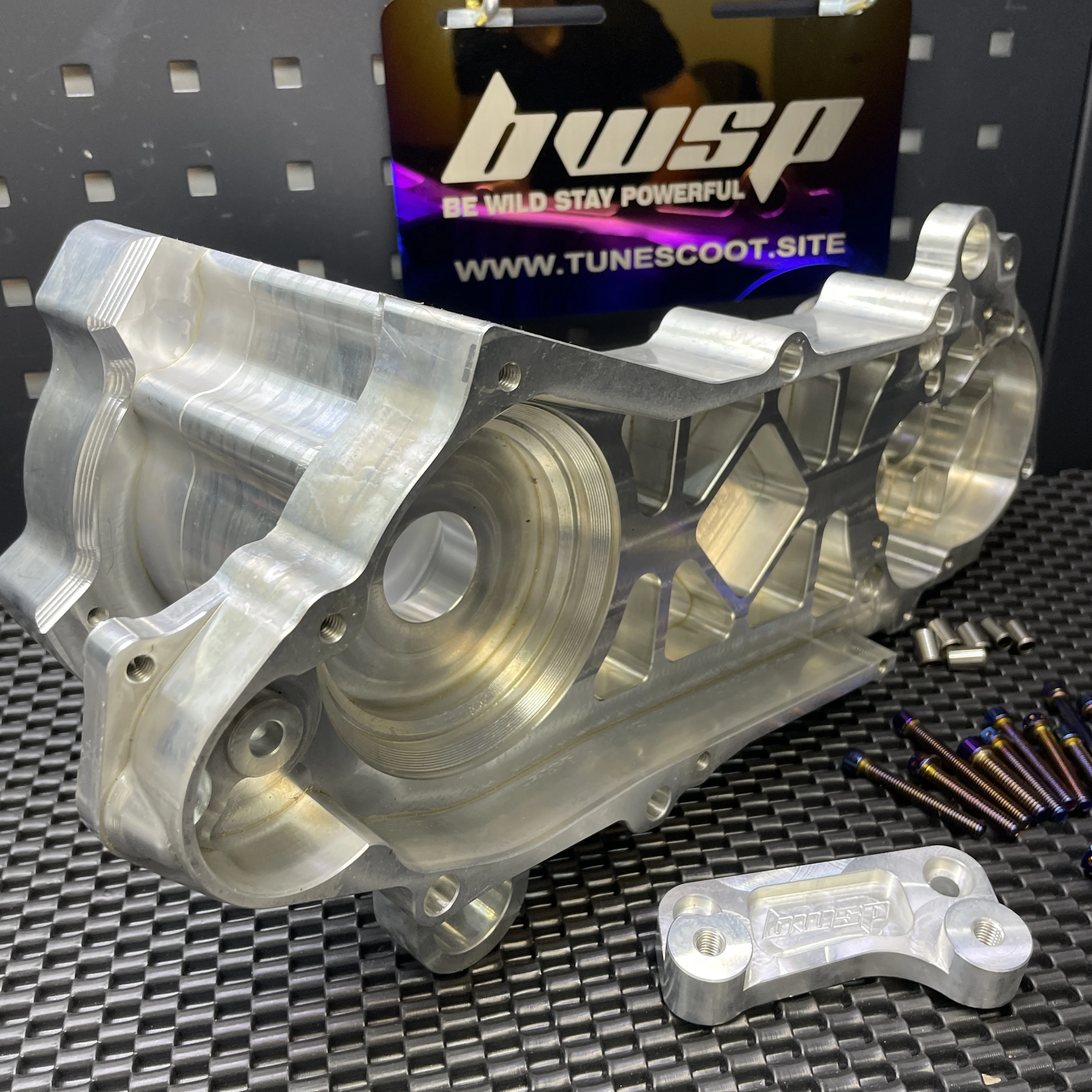 Dio50 132-160cc Billet Engine Case Eagle BWSP Cnc Parts AF18 AF27 Arnada Super Dio AF27 AF28 Elite S 50