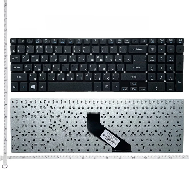 RU nowy rosyjska klawiatura do laptopa Acer Aspire V3-571G V3-771G V3-571 5755G 5755 V3-771 V3-551G V3-551 5830TG MP-10K33SU-6981 — zdjęcie 2