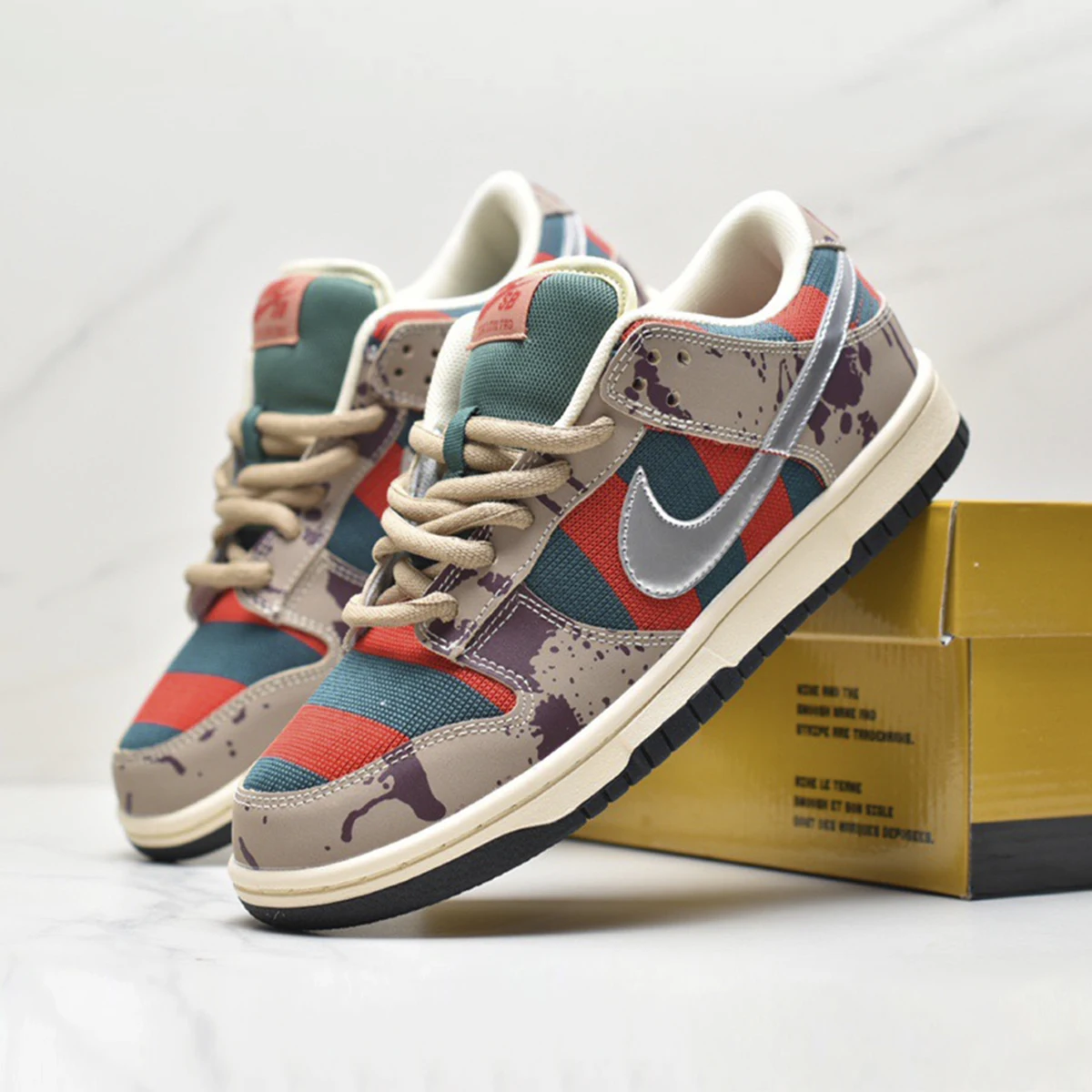 Nike SB Dunk Low Freddy Krueger – Der ultimale Streetwear-Klassiker für Fans des Horror-Genres