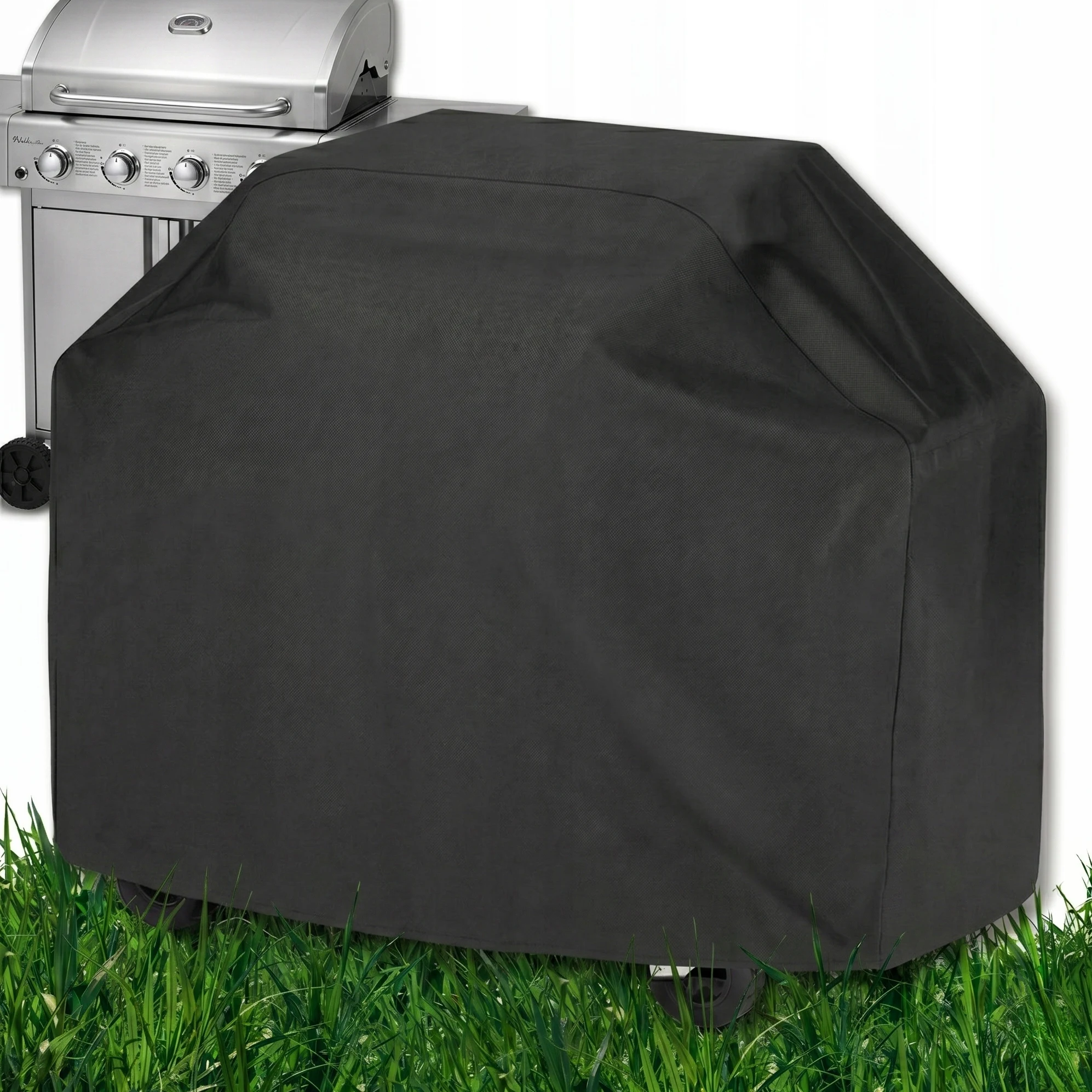 POKROWIEC NA GRILLA GRILL GAZOWY WODOODPORNY SOLIDNY DUŻY 145x62x117 cm