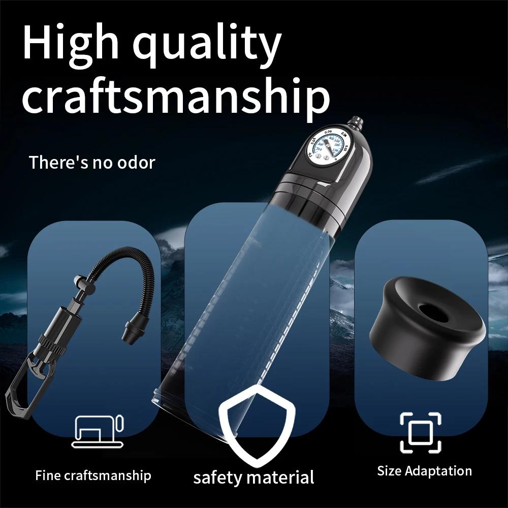 مضخة القضيب الذكور تأخير القذف القضيب توسيع موسع اللسان مص آلة الجنس فراغ كبير ديك الانتصاب الرجال ألعاب مثيرة