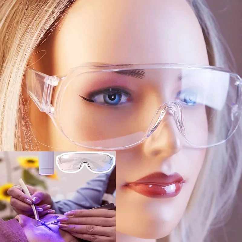 AliExpress XINYILEJIA UV Protective Glasses For False Lash Eyelash Extension Safety Ray Protection Wind Dust Proof Unisex Eye Cycling lens UV Goggle