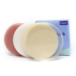 Disco Acetal PMMA 98*20mm A0/A2/A3/BL2/BL3/laboratorio Dental de Color transparente con sistema de fresado abierto bloque Flexible CADCAM