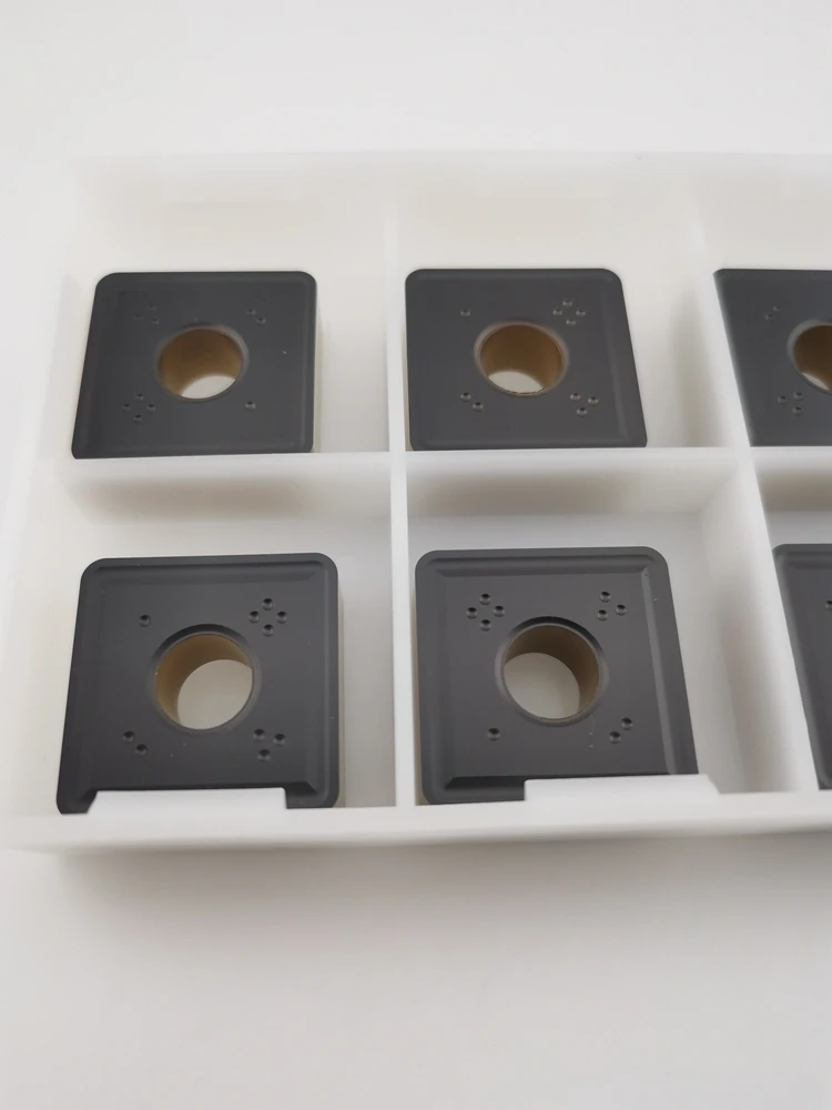 Carbide Indexable Square Turning Inserts SNMG250924-AR Roughing Machining CVD Coated Double-sided