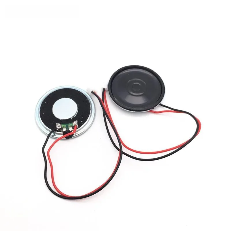 2 Stück/Set Neuer Ultradünner Lautsprecher 4 Ohm 3 Watt 3W 4R Lautsprecher Durchmesser 40MM 4CM Dicke 5MM mit PH2.0 Anschluss Kabellänge 15C