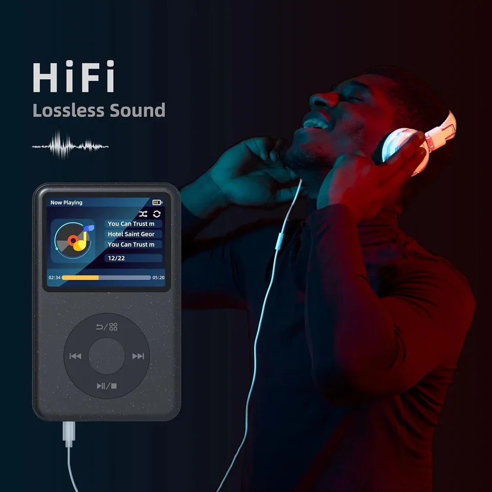 ポータブル MP3 プレーヤー Bluetooth スピーカー & ビデオ、ラジオ