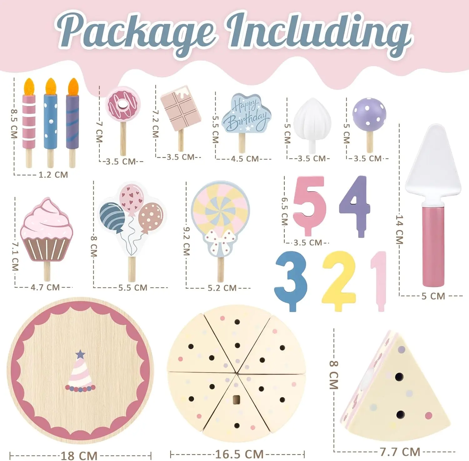 Jouets de cuisine en bois pour enfants, Simulation de gâteau d'anniversaire, jeu de Simulation de coupe de nourriture, jeu de rôle pour enfants, cadeaux pour garçons et filles