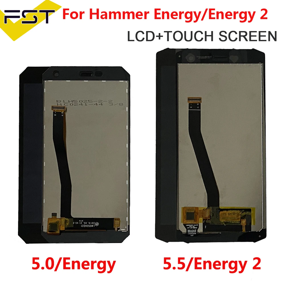 

Original For myPhone Hammer Energy 2 LCD Display Touch Screen Assembly Digitizer Glass Panel myphone hammer energy LCD Display