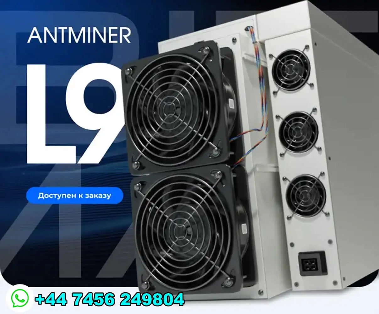 DX SUPER DEALS BUY 2 GET 1 FREE Bitmain Antminer L9 16Gh 17.6Gh 3260W LTC Miner Dogecoin Mining Machine Asic Crypto Hardware