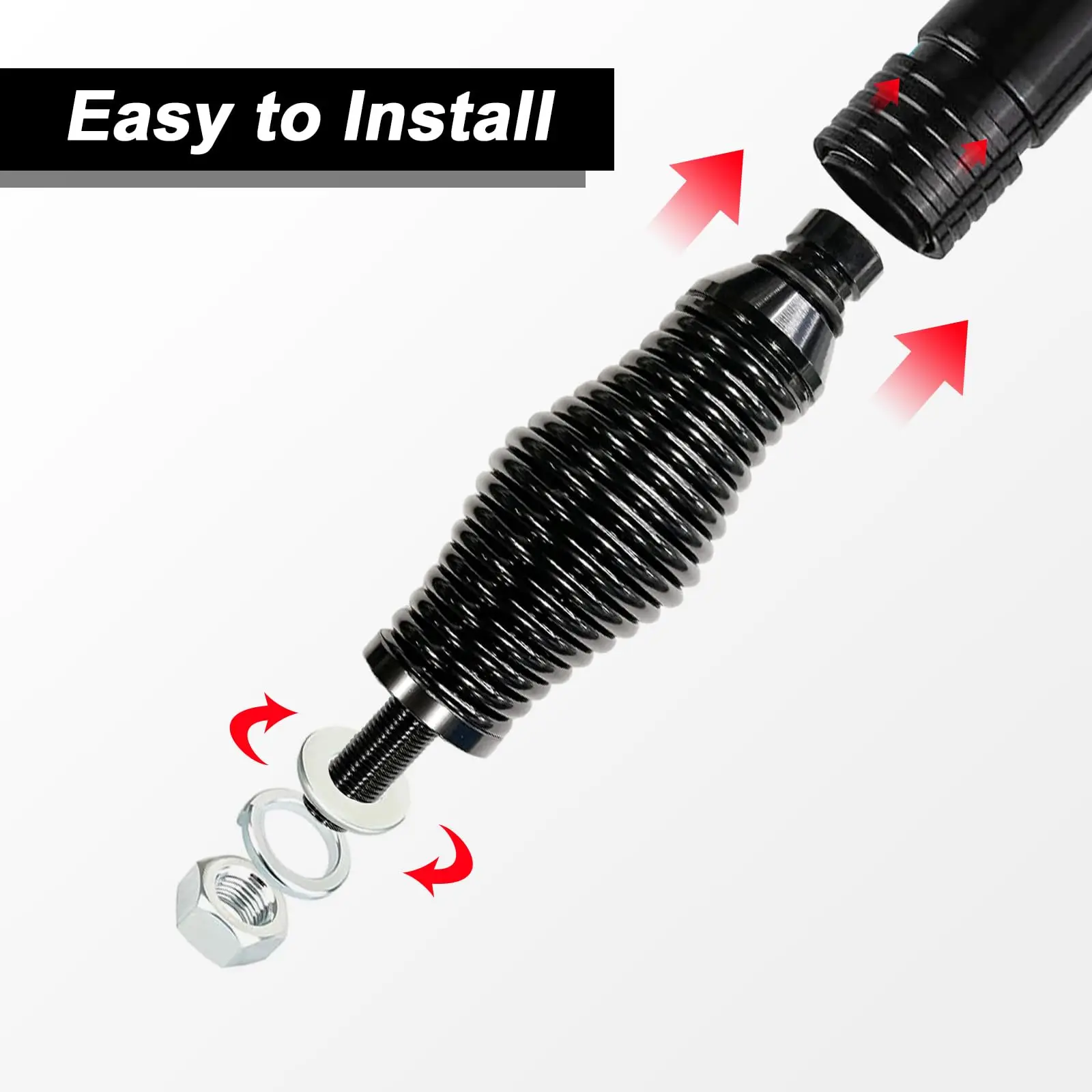 UTV Whip Lights Spring Mounting Base LED Light Whips Spring Base Quick Release ATV Whip Spring For UTV ATV Polaris Boat Offroad