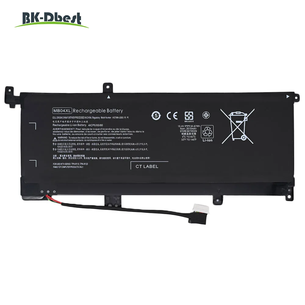 BK-Dbest factory direct supply MB04XL 843538-541 844204-850 Laptop Battery Replacement for HP Envy X360 M6-AQ105DX M6-AQ003DX