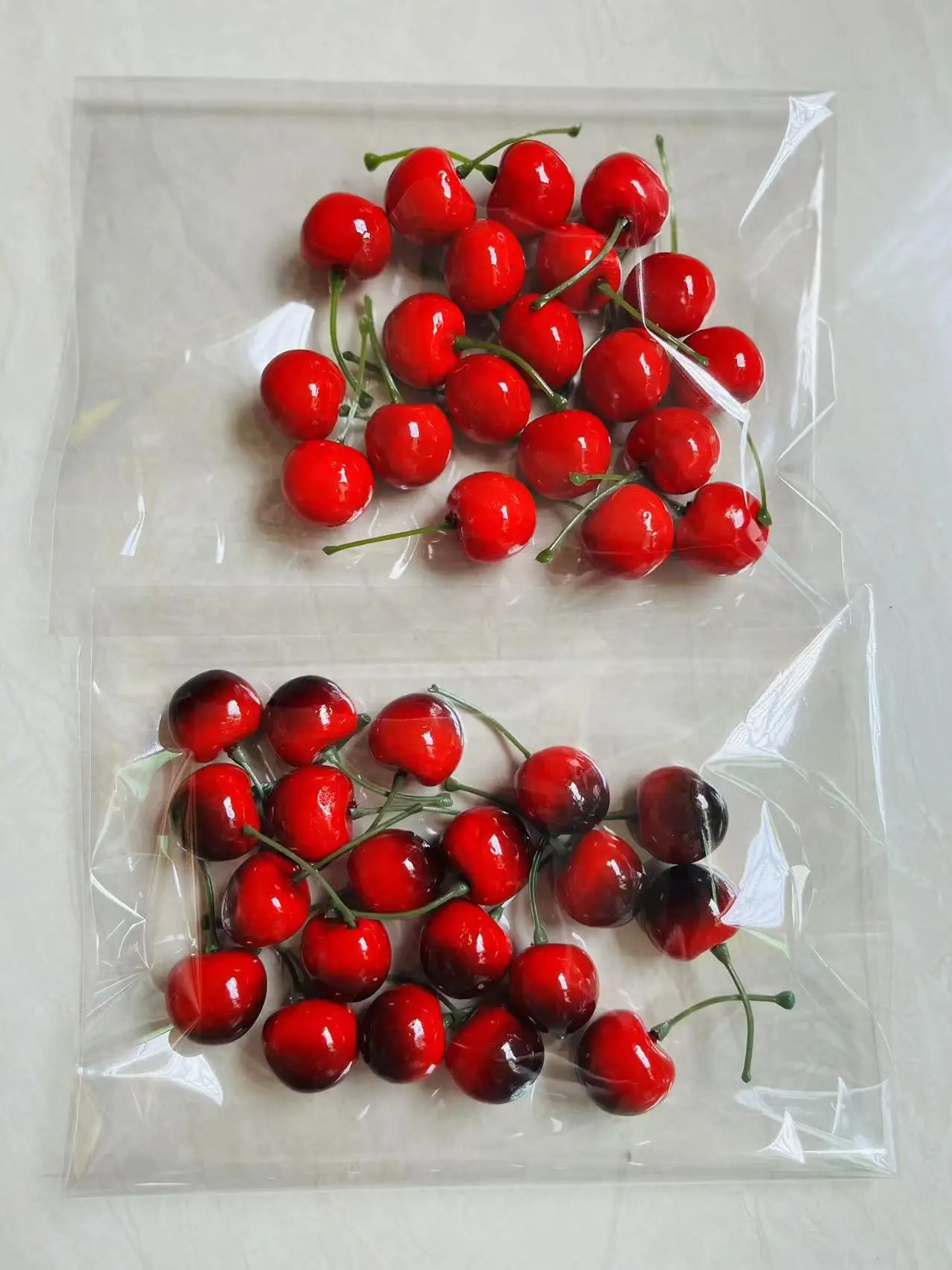 10 Stück Mini Künstliche Früchte und Gemüse: Apfel, Birne, Pfirsich, Banane, Orange, Zitrone, Paprika, Chili, Kartoffel, Tomate für Heim- und Küchendekoration – Detail 7