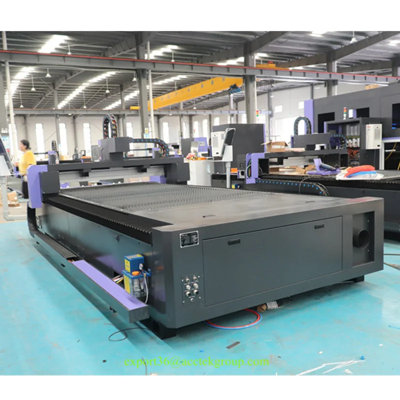 AccTek 1kw/1.5kw/2kw/3kw Fiber Laser Cutting Machine 1530 Raycus/Max Laser Cutter