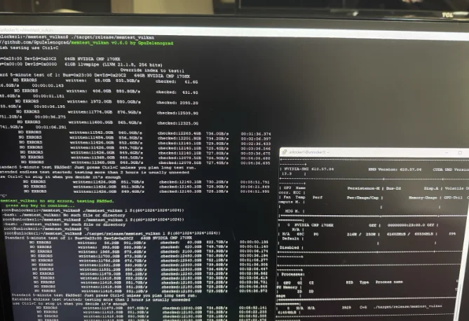 BH BEST OFFER BUY 5 GET 3 FREE NVIDIA CMP 170HX 8GB HBM2e GPU (Single Card) - Ampere GA100 - Tested Working