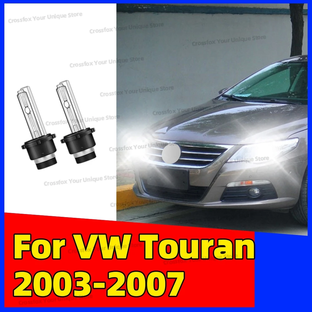 

2x HID Xenon Fast Bright Headlights 6000K 8000K 10000K D2S 35W For VW Touran 2003-2007 Passat B5 1998-2005 Polo Mk3 2000-2002