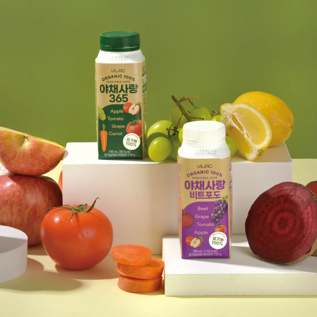 Vinac Orgánico 100% Verduras Amor 365 190mL(24EA)