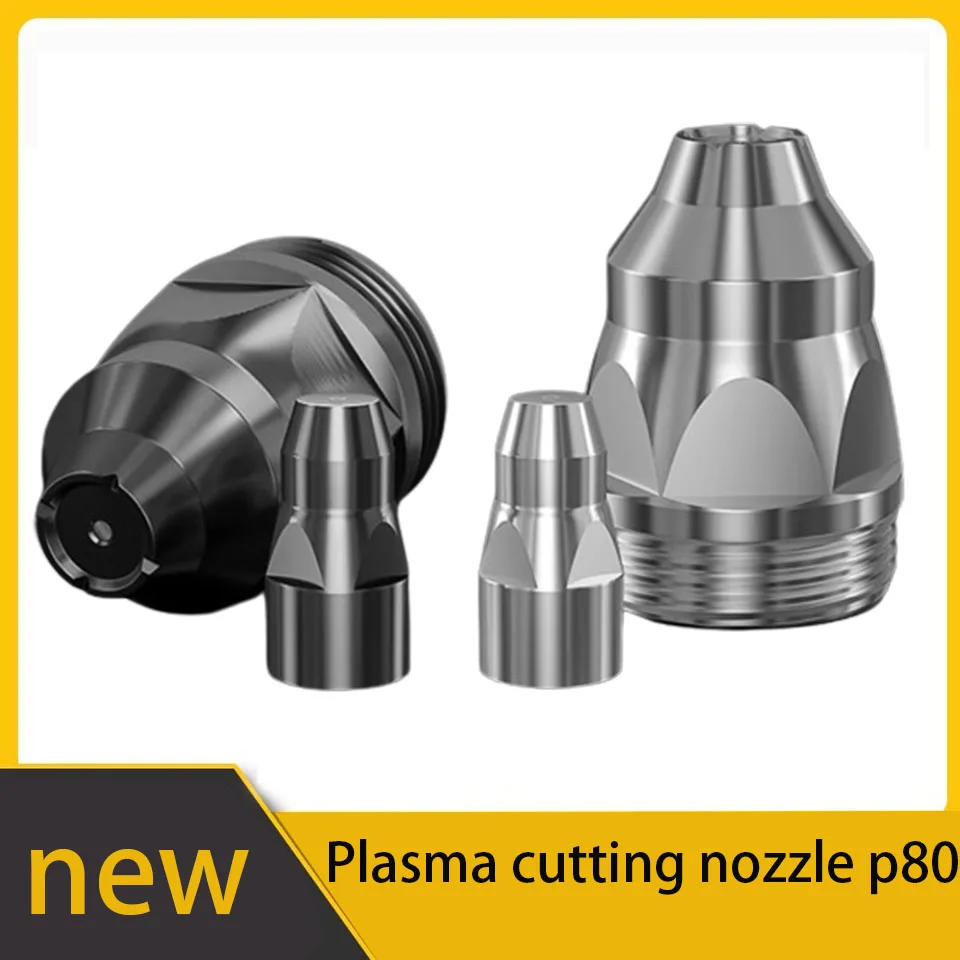 

Plasma cutting nozzle p80 contactable electrode nozzle cutting nozzle cutting machine contact nozzle protection set accessories