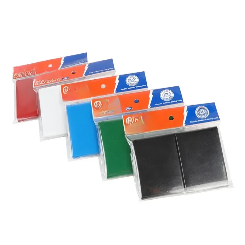 Lot de 50 pocommuniste protectrices pour cartes de jeu de société, 63x90mm