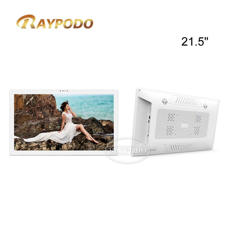 

Raypodo 21.5 inch Capacitive TouchScreen Monitor Rockchip RK3566 With Android11 Tablet PC,Rj45 Optional, HDMI Output