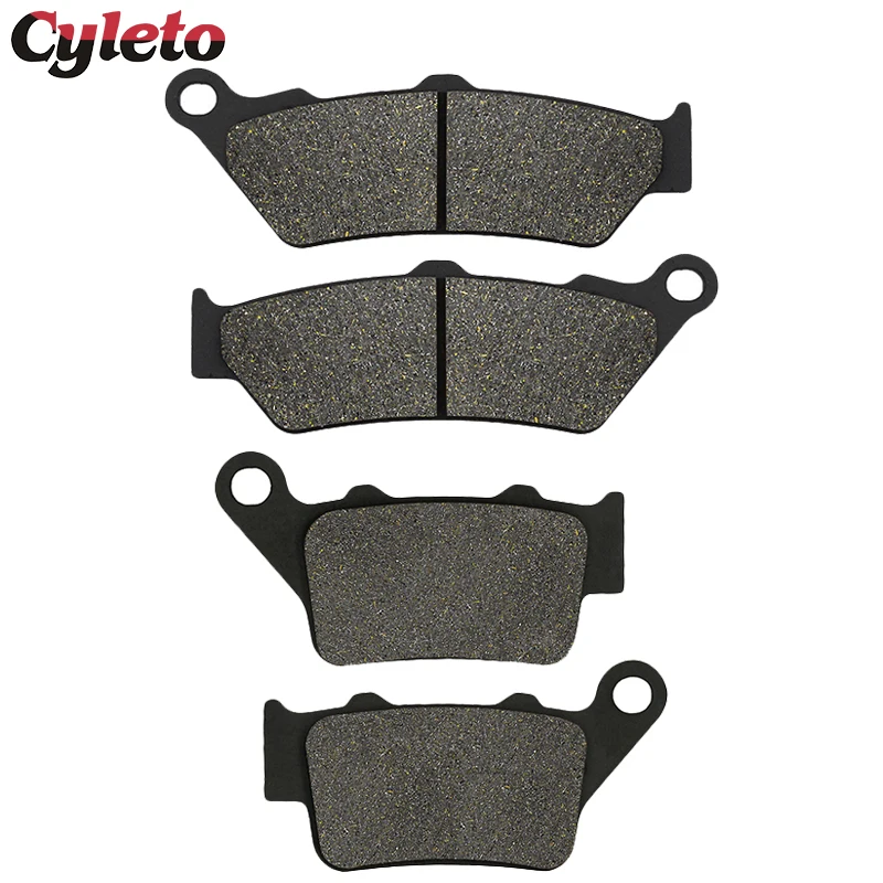 

Motorcycle Front Rear Brake Pads for Honda FX650 Vigor CB500 NX650 97-03 NX500 Dominator SLR650 97-99 CBR250R(India Model) 11-23