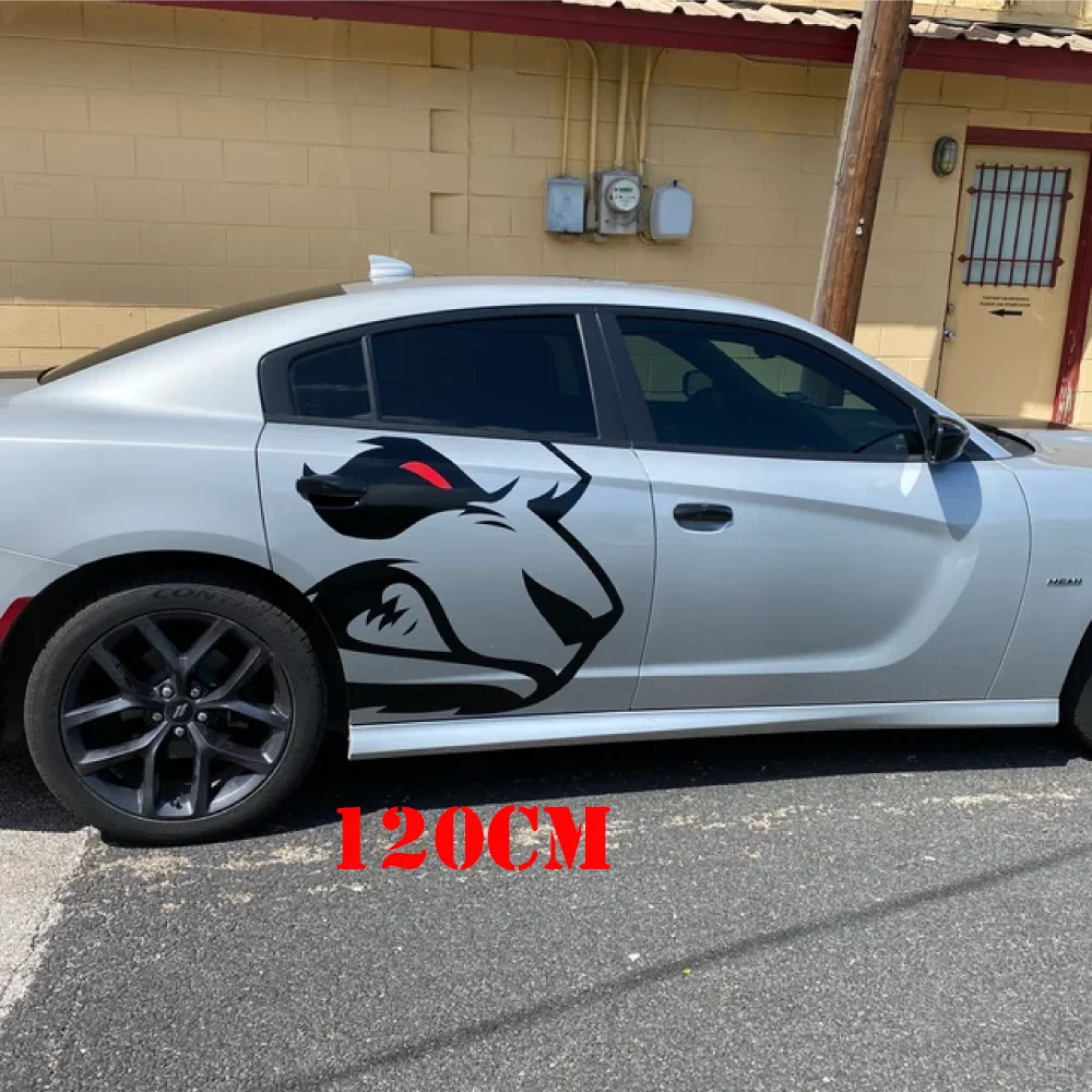 Angry Panda Vinyl Decal,Big Stickers on Car Door,Car Exterior Accessories Waterproof and Sun Protection
