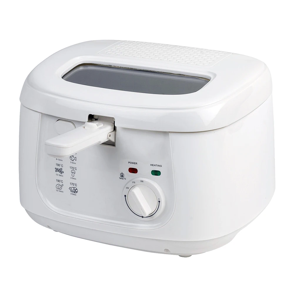 Electric fryer 2,5 litres WHITE 1800 W oil, electric fryer 2,5 litres 1800 W,