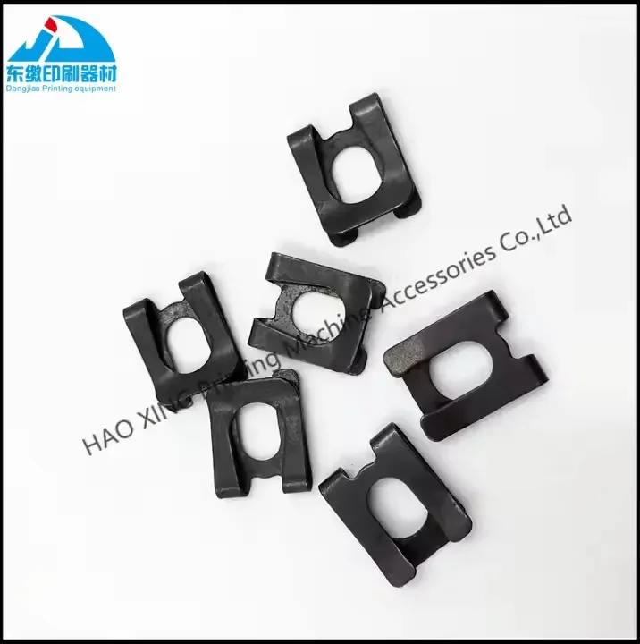 

Printing Machinery Part Black Manganese Steel DK Stop for A-type Shaft Retaining Ring U-type Card Spring Steel for KBA