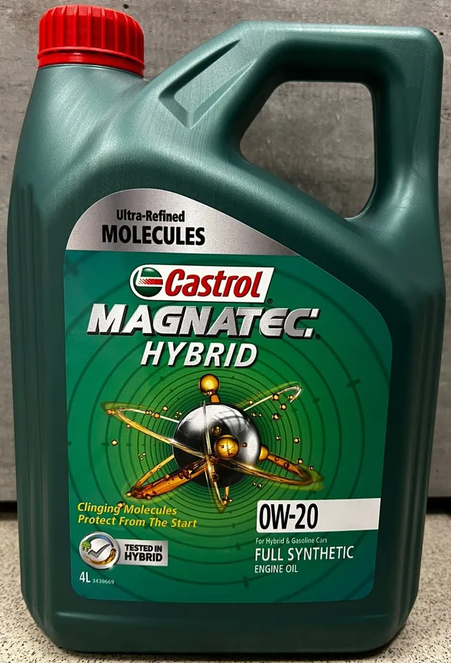 Engine oil Castrol Magnatec hybrid 0W-20 (API SP, ILSAC gf-6