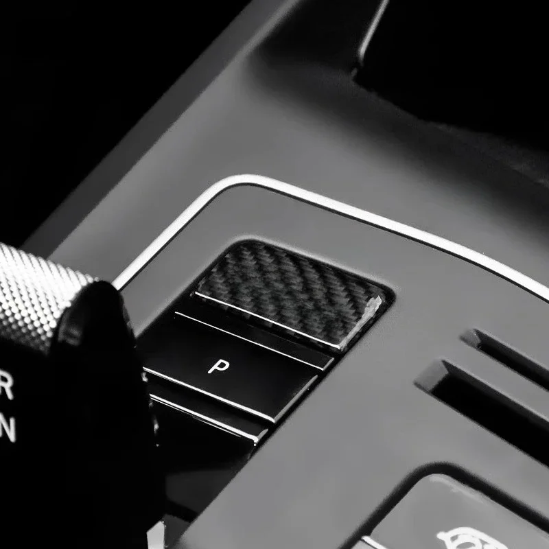 Dla Volkswagen Golf 8/8.5/GTI/rline Naklejka startowa jednym kliknięciem Materiały do dekoracji samochodu Narzędzia do modyfikacji wnętrza z włókna węglowego — 2