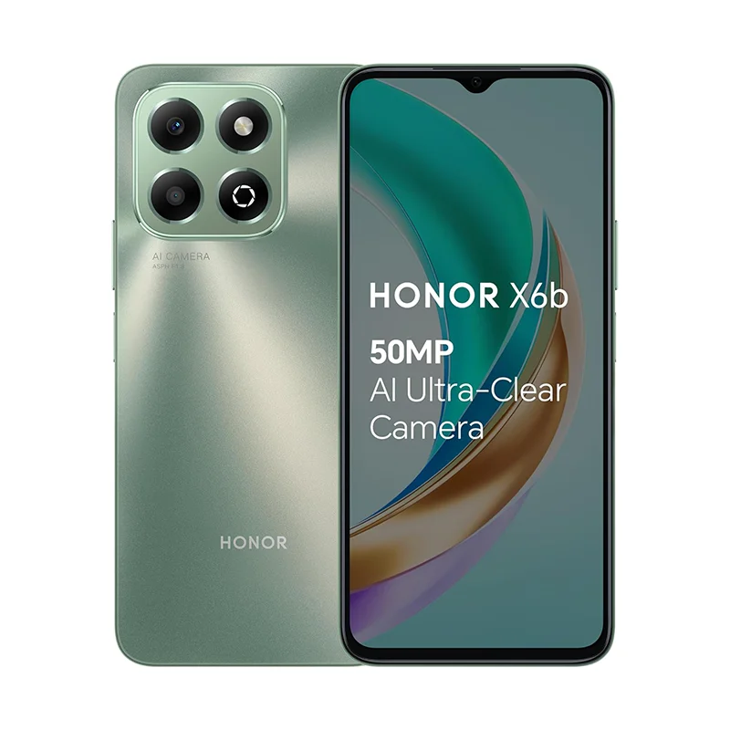 هاتف ذكي جديد HONOR X6B 4G Mediatek Helio G85 6.56 بوصة 90 هرتز TFT شاشة LCD 50 ميجابكسل كاميرا مزدوجة بطارية 5200 مللي أمبير الإصدار العالمي #1