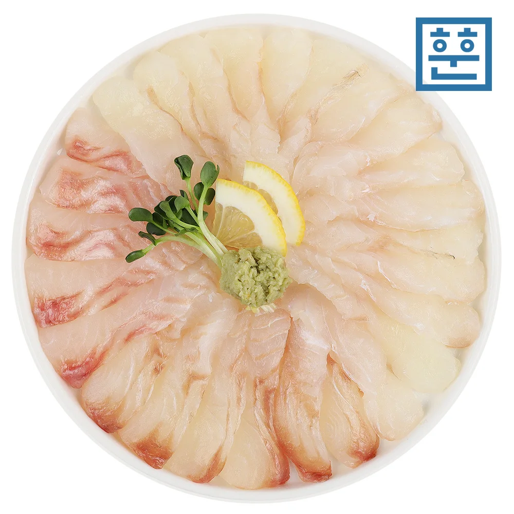 شريحة سمك مسطح طازج ساشيمي ، شرائح ، سمكة ، منزلية