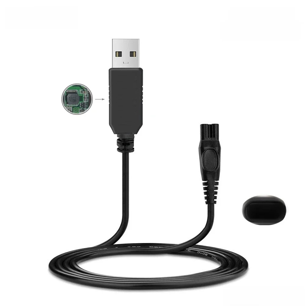 USB to DC 15V Charger Cable for Philips Norelco One Blade QP6510 QP6520 QP6530 QP6550 QP6505 QP6620 Shaver