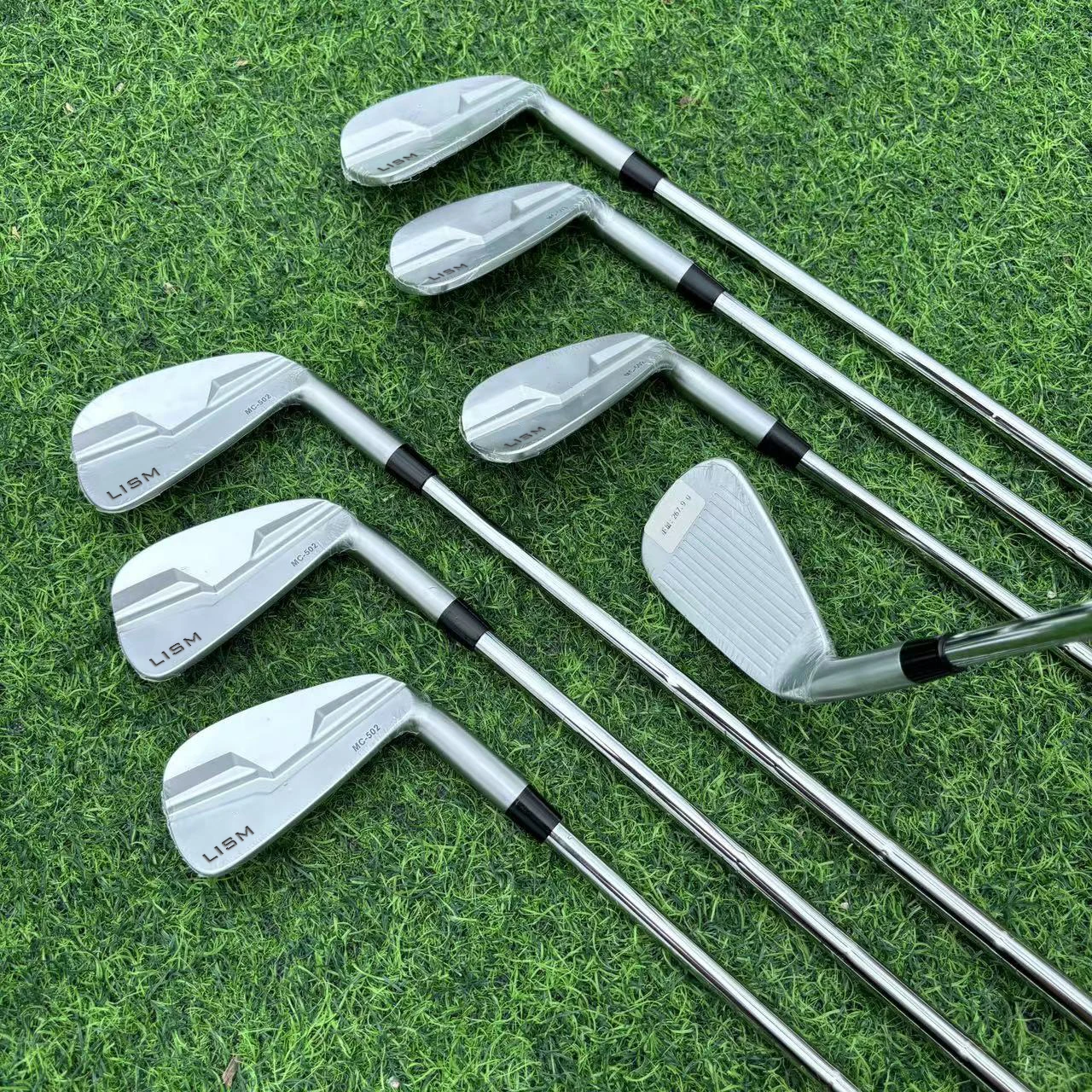 نوادي الجولف للرجال فضي MC-502 مكاوي الجولف الجيل الرابع 7 قطعة 4-9P R/S/SR فليكس الصلب/رمح الجرافيت