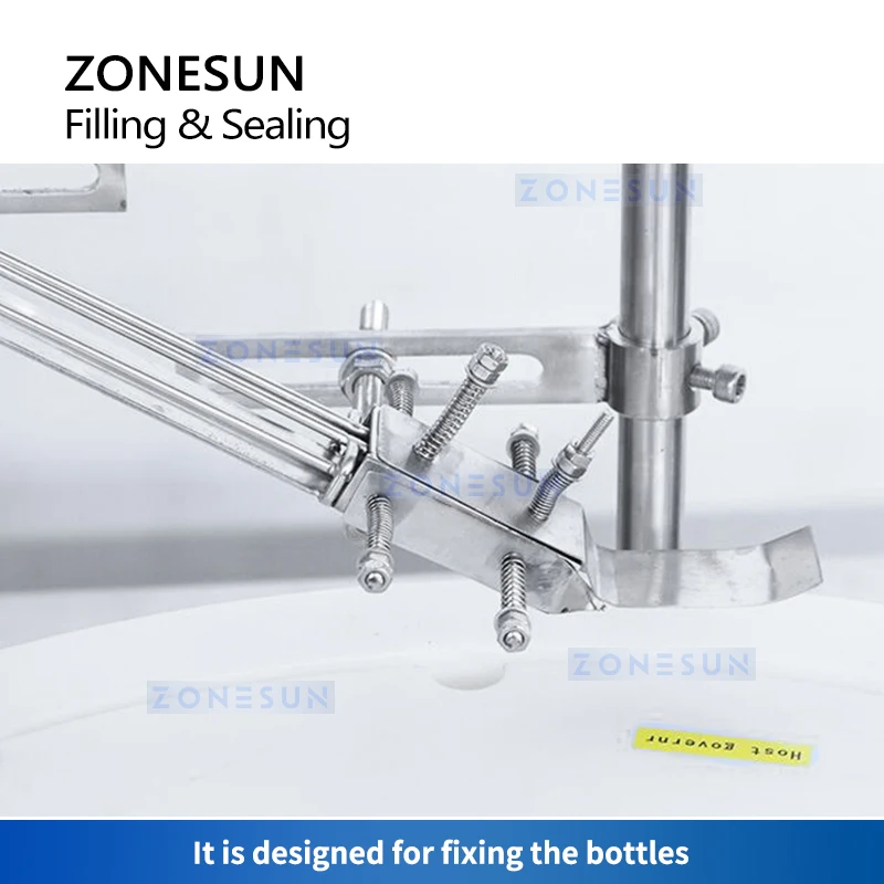 ZONESUN Automatic Custom Bottle Essential Oil Cosmetic Vial Beverage Liquid Filling And Capping Machine ZS-PB450
