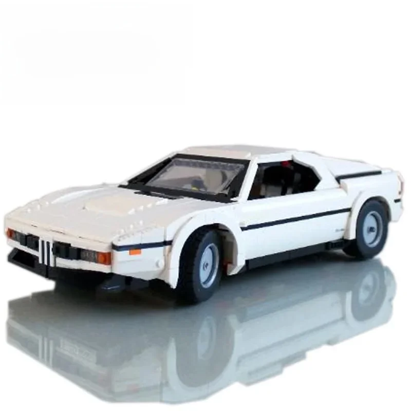 Moc Technische M1 Race Sportwagen Hypercar Super Race Auto Model Bouwsteen Montage Kinderen Speelgoed Diy Geschenken - afbeelding 2